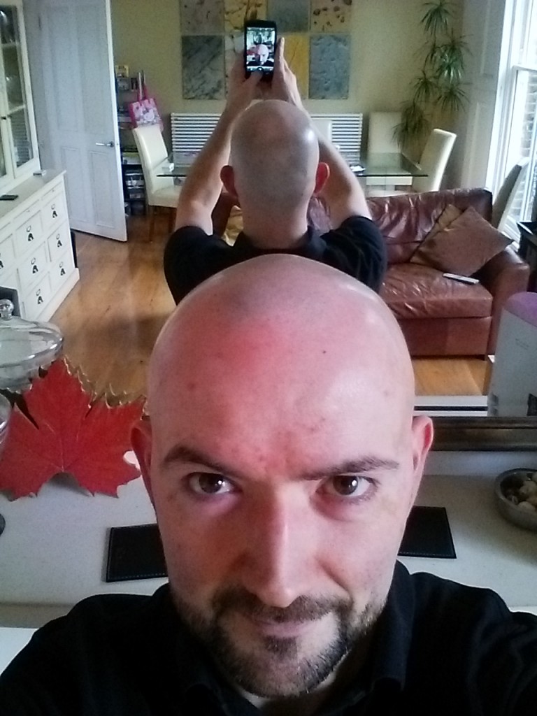 Checking my Meta-Bald-Pic rate